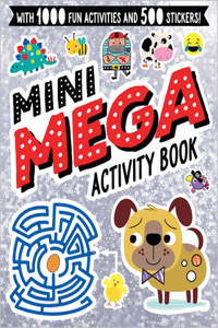 Sticker Activity Book Mini Mega - Silver