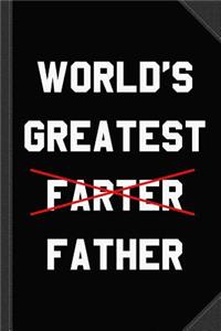 Worlds Greatest Farter Journal Notebook