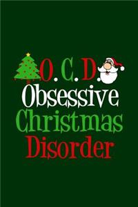 Obsessive Christmas Disorder Journal