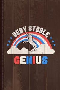 Very Stable Genius Patriotic Journal Notebook