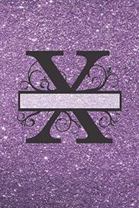 X - Journal & Notebook