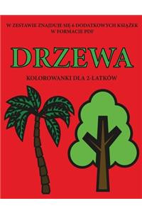 Kolorowanki dla 2-latków (Drzewa)