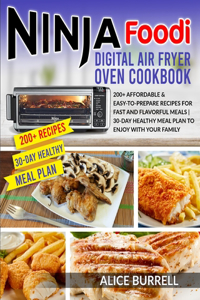 Ninja Foodi Digital Air Fryer Oven Cookbook