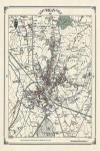 Wigan 1845 Map