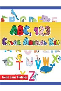 ABC, 123 Color Animal Kid