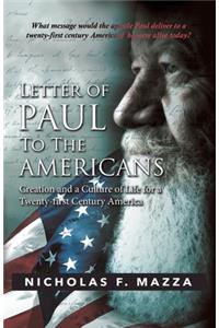 Letter of Paul to the Americans