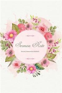 Sermon Notes Journal
