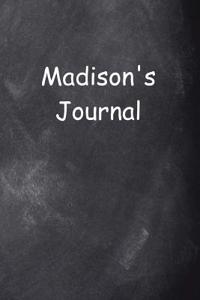Madison Personalized Name Journal Custom Name Gift Idea Madison