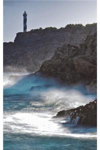 Spain Coastal Lighthouse - Blank Notebook - 5