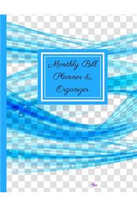 Monthly Bill Planner and Organizer- Flax