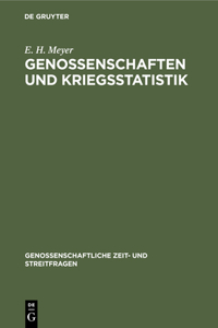 Genossenschaften Und Kriegsstatistik