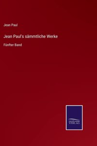 Jean Paul's sämmtliche Werke