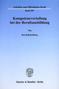 Kompetenzverteilung Bei Der Berufsausbildung