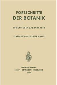 Bericht Uber das Jahr 1958