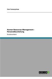 Human Resources Management - Personalbeurteilung