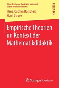 Empirische Theorien Im Kontext Der Mathematikdidaktik