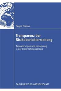 Transparenz der Risikoberichterstattung