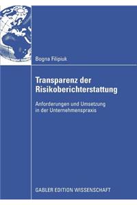 Transparenz Der Risikoberichterstattung