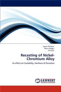 Recasting of Nickel-Chromium Alloy