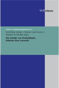 Die Inhalte Von Kinderbibeln