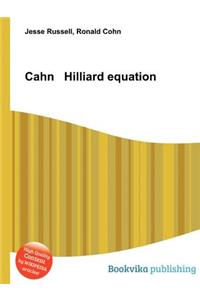 Cahn Hilliard Equation