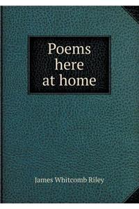 Poems Here at Home