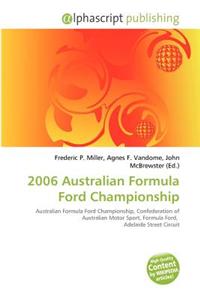 2006 Australian Formula Ford Championship
