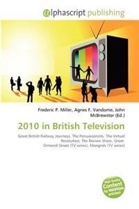 2010 in British Television