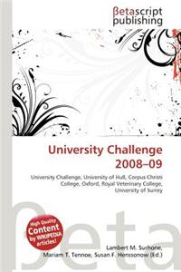 University Challenge 2008-09