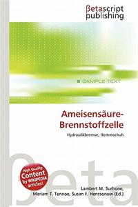 Ameisens Ure-Brennstoffzelle