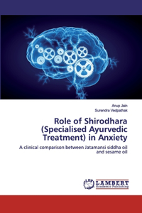 Role of Shirodhara (Specialised Ayurvedic Treatment) in Anxiety