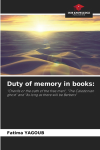 Duty of memory in books