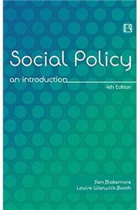 Social Policy An Introduction