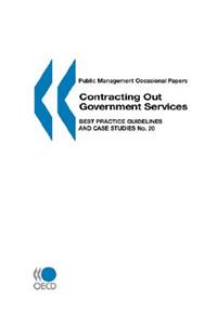 Public Management Occasional Papers Contracting Out Government Services