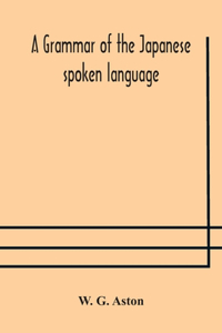 grammar of the Japanese spoken language