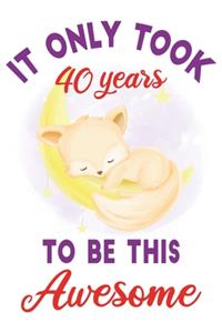 It only took 40 years to be this awesome