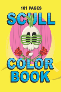 Scull Color Book