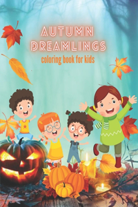 Autumn Dreamlings coloring book for kids