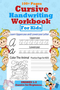 Cursive Handwriting Workbook For Kids