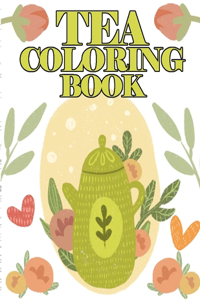 Tea Coloring Book