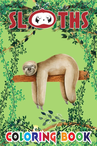 Sloths Coloring Book