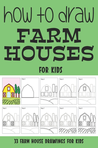 How to Draw Farm House for Kids