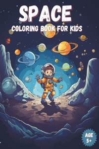 Space Coloring Book For Kids