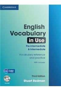 English Vocabulary in Use: Pre-intermediate and Intermediate