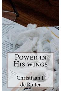 Power in His wings