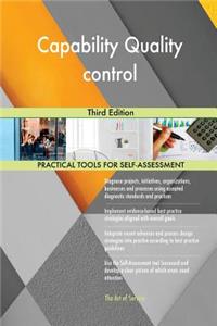 Capability Quality control Third Edition