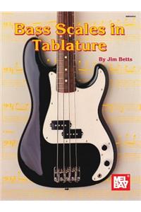 Mel Bay's Bass Scales in Tablature