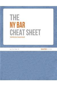 The NY Bar Cheat Sheet