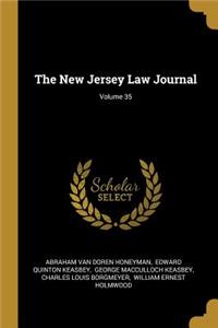 New Jersey Law Journal; Volume 35