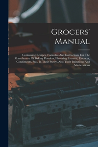Grocers' Manual